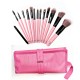 Charm Pink 14-pc Vegan Brush Set